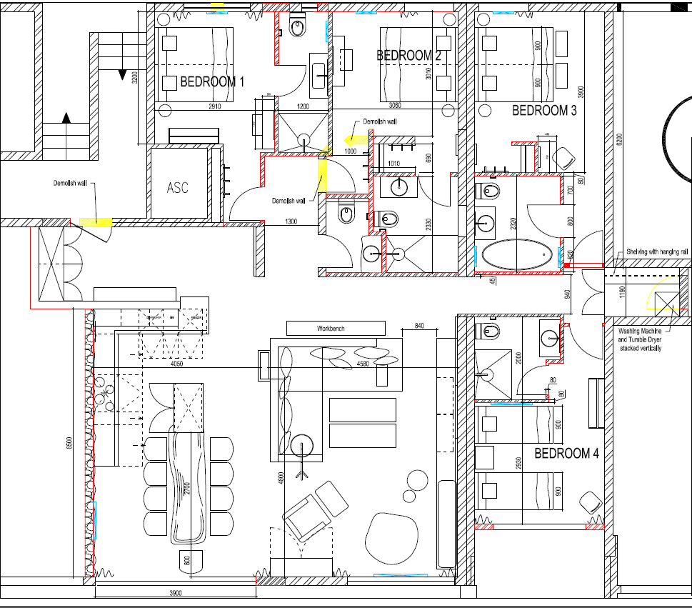 Chalet Cimerose Verbier Floor Plan 1